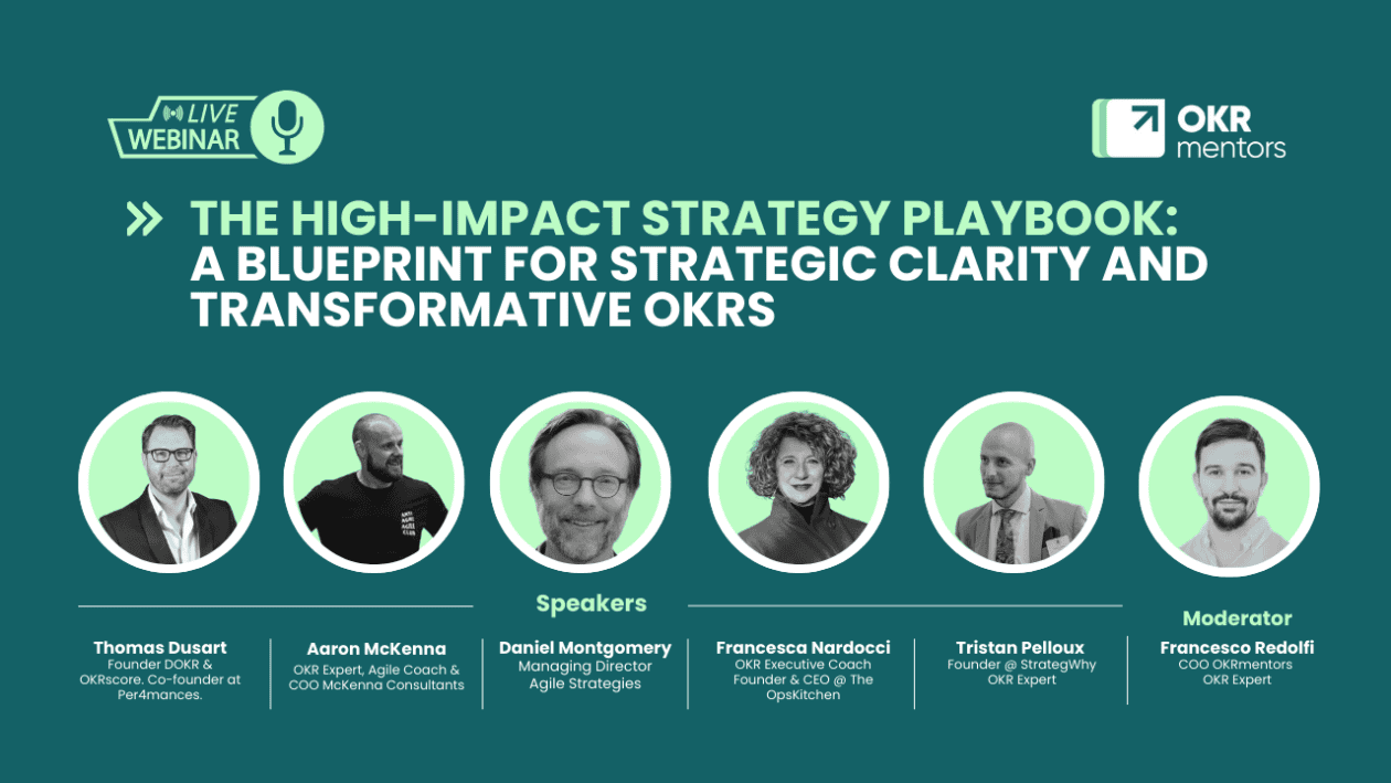 The High-Impact Strategy Playbook: A Blueprint for Strategic Clarity Speaker Panel