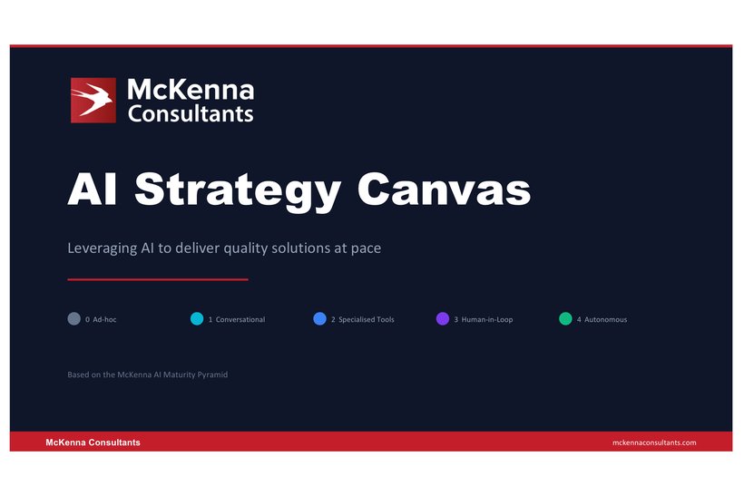 AI Strategy Canvas Template