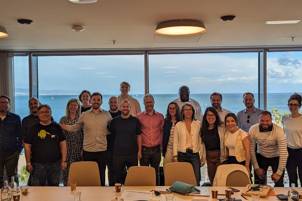 OKR Mentors Annual Gathering 2024 — Barcelona group photo